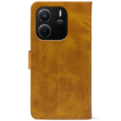 Чохол-книжка Crazy Horse Clasic для Xiaomi Redmi Note 14 5G Camel (Front)