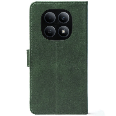 Чохол-книжка Crazy Horse Clasic для Poco M8 Dark Green (Front)