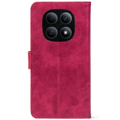 Чохол-книжка Crazy Horse Clasic для Xiaomi Redmi Note 15 5G Magenta (Front)