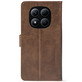 Чохол-книжка Crazy Horse Clasic для Poco M8 Pro Brown (Front)