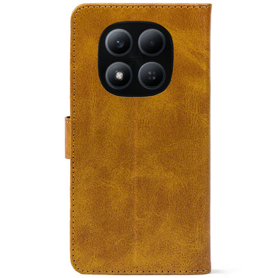 Чохол-книжка Crazy Horse Clasic для Poco M8 Pro Camel (Front)