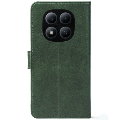 Чохол-книжка Crazy Horse Clasic для Poco M8 Pro Dark Green (Front)