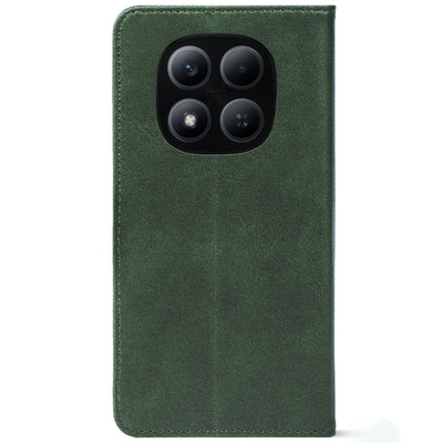 Чохол-книжка Crazy Horse Clasic для Poco M8 Pro Dark Green (Strong)