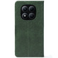 Чохол-книжка Crazy Horse Clasic для Poco M8 Pro Dark Green (Strong)