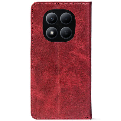 Чохол-книжка Crazy Horse Clasic для Poco M8 Pro Red Wine (Strong)