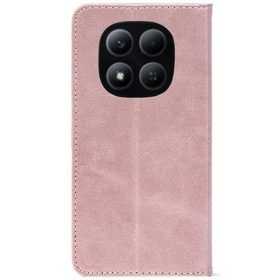 Чохол-книжка Crazy Horse Clasic для Poco M8 Pro Rose Gold (Strong)