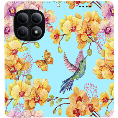 Чохол-книжка BoxFace для Xiaomi Redmi Note 15 5G Colibri in Orchids