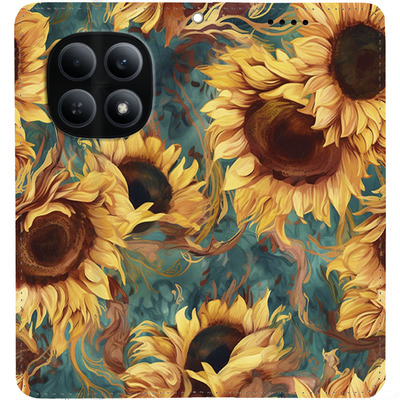 Чохол-книжка BoxFace для Xiaomi Redmi Note 15 5G Соняшники