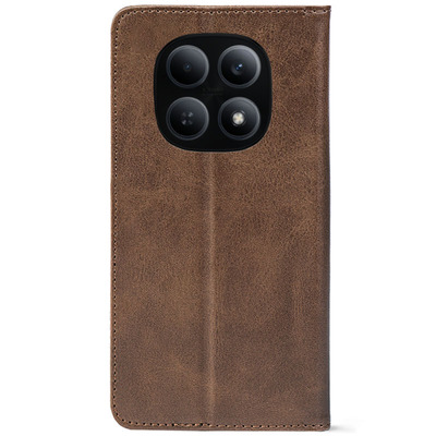 Чохол-книжка Crazy Horse Clasic для Xiaomi Redmi Note 15 5G Brown (Strong)
