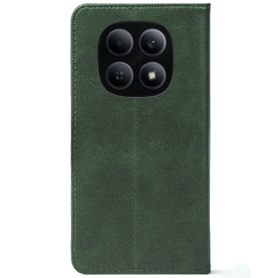 Чохол-книжка Crazy Horse Clasic для Poco M8 Dark Green (Strong)