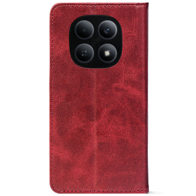 Чохол-книжка Crazy Horse Clasic для Poco M8 Red Wine (Strong)