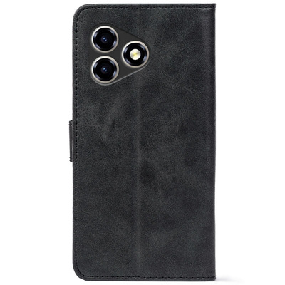 Чохол-книжка Crazy Horse Clasic для ZTE Blade A36 Grafit (Front)
