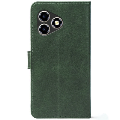 Чохол-книжка Crazy Horse Clasic для ZTE Blade A36 Dark Green (Front)
