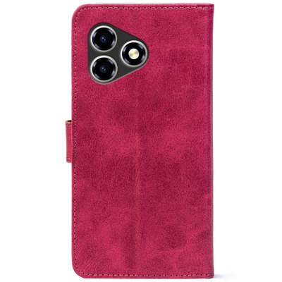 Чохол-книжка Crazy Horse Clasic для ZTE Blade A36 Magenta (Front)