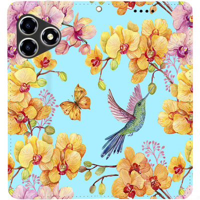 Чохол-книжка BoxFace для ZTE Blade A36 Colibri in Orchids