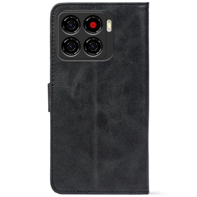 Чохол-книжка Crazy Horse Clasic для ZTE Blade A56 Grafit (Front)