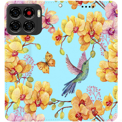 Чохол-книжка BoxFace для ZTE Blade A56 Colibri in Orchids