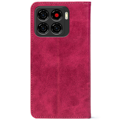 Чохол-книжка Crazy Horse Clasic для ZTE Blade A56 Magenta (Strong)