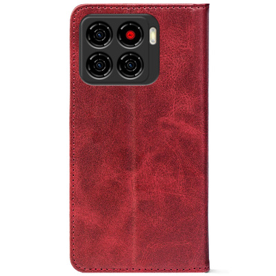 Чохол-книжка Crazy Horse Clasic для ZTE Blade A56 Red Wine (Strong)