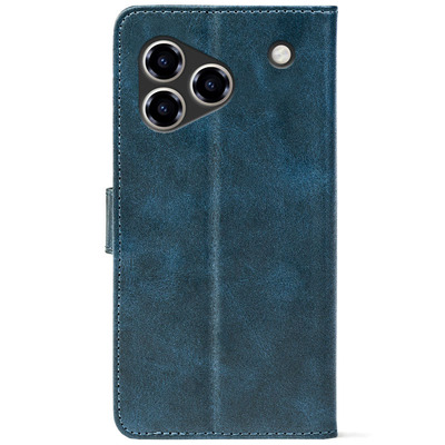 Чохол-книжка Crazy Horse Clasic для ZTE Blade A76 4G Dark Blue (Front)