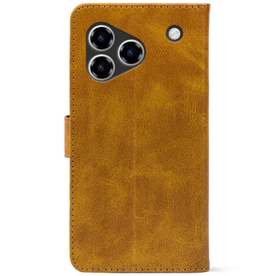 Чохол-книжка Crazy Horse Clasic для ZTE Blade A76 4G Camel (Front)