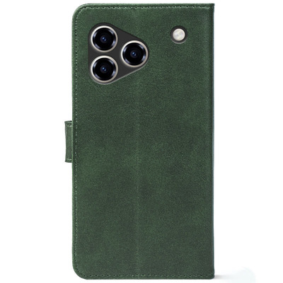 Чохол-книжка Crazy Horse Clasic для ZTE Blade A76 4G Dark Green (Front)