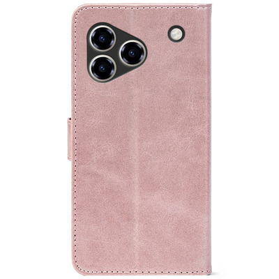 Чохол-книжка Crazy Horse Clasic для ZTE Blade A76 4G Rose Gold (Front)