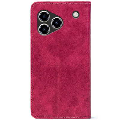 Чохол-книжка Crazy Horse Clasic для ZTE Blade A76 4G Magenta (Strong)