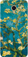 Чехол прозрачный U-Print 3D Meizu M3e Van Gogh Sakura