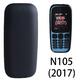 Силиконовый чехол Nokia 105 Dual Sim new (2017) Черный