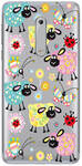 Чехол прозрачный U-Print 3D Nokia 5 Decorative Sheep