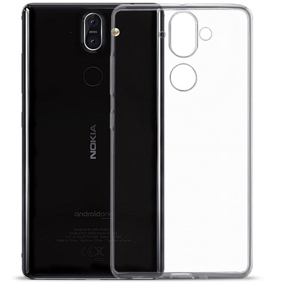 Чехол Ultra Clear Soft Case Nokia 8 Sirocco Прозрачный