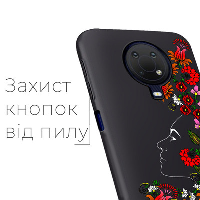 Защитный чехол Boxface Nokia G20 3D Ukrainian Muse
