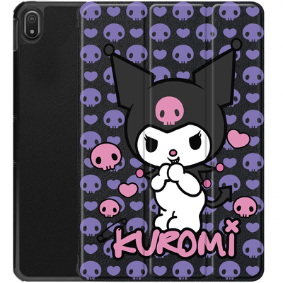 Чохол для Nokia T20 Kuromi Purple Skull