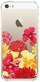 Чехол прозрачный U-Print 3D Apple iPhone 5 SE Floral Pattern