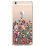 Чехол прозрачный U-Print 3D Apple iPhone 6 Floral Birds