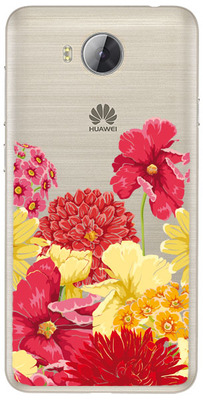 Чехол прозрачный U-Print 3D Huawei Ascend Y3 2 Floral Pattern