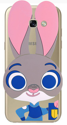 Чехол силиконовый Zootopia Samsung A520 Galaxy A5 2017 Rabbit Judy
