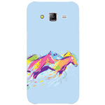 Чехол-накладка U-Print Samsung J500H Galaxy J5 Dreaming Horses 