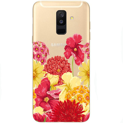 Чехол прозрачный Uprint 3D Samsung A605 Galaxy A6 Plus 2018 Floral