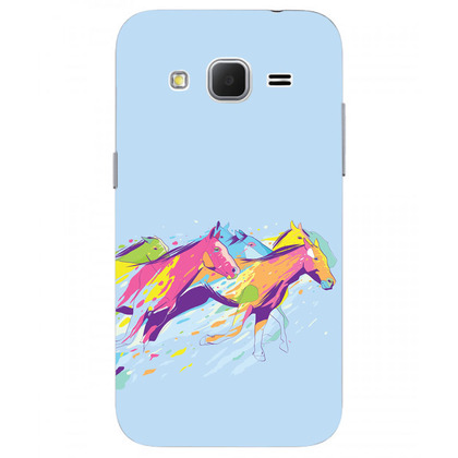 Чехол-накладка U-Print Samsung Galaxy Core Prime VE G361H Dreaming Horses