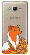 Чехол U-Print Samsung Galaxy J2 Prime G532F Этно Лиса