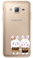 Чехол U-Print Samsung Galaxy J3 J320 Зайчата