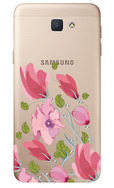 Чехол U-Print Samsung Galaxy J5 Prime G570F Цветы со стразами