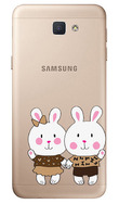 Чехол U-Print Samsung Galaxy J5 Prime G570F Зайчата