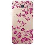 Чехол прозрачный U-Print 3D Samsung J5 Prime G570F Twig Butterfly