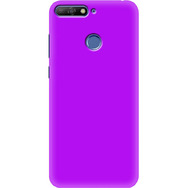 Силиконовый чехол Huawei Y6 Prime 2018 / Honor 7A Pro Фиолетовый