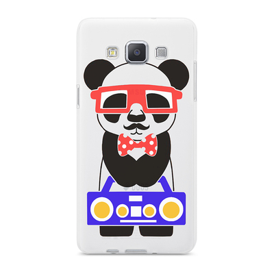 Чехол накладка U-Print Samsung Galaxy A3 Beat Panda