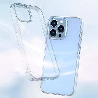 Чехол Ultra Clear Case Apple iPhone 14 Pro прозрачный с высоким бортиком