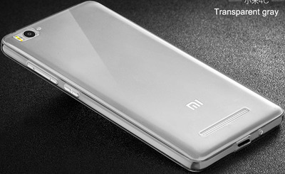 Чехол Ultra Clear Soft Case Xiaomi Mi4i Тонированный